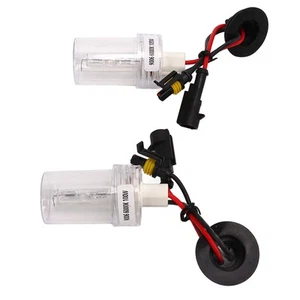 [1 Pair Car Headlight Bulb High Brightness 6000K 100W Xenon Bulb Auto Parts - Picture 1 of 12