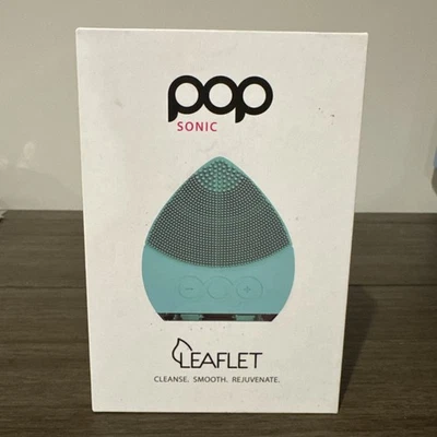 FOLHETO SONIC POP DISPOSITIVO DE LIMPEZA FACIAL NOVO NA CAIXA Turquesa Limpar e Suavizar - Imagem 1 de 3