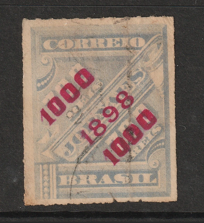 Brasil SC# 135 Usado / Ultramarino - S42289 - Imagem 1 de 1