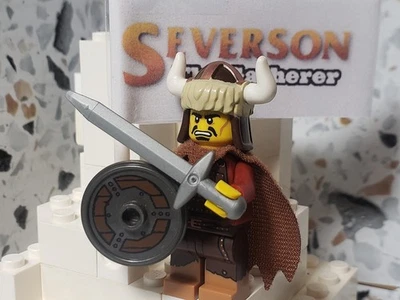 LEGO Serie 12 Hun Warrior Mini con Capa, Escudo, Espada - 71007 - ¡Gran forma! Foto 1 de 3