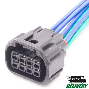 Conector eléctrico 8 pines. Mujer. Impermeable. 20159F - Imagen 1 de 5