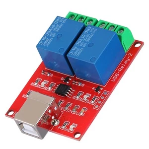 2-Kanal 5V Computer USB Smart Switch Controller PC Relais Stick Modul Erwei DON - Afbeelding 1 van 7