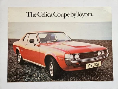 TOYOTA CELICA CUPÉ FOLLETO DE VENTAS 1975 1976 Foto 1 de 4