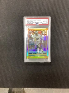 Tarjeta refractor Jerry Rice 2003 Topps cromo oro # 16 PSA 10 - Imagen 1 de 2