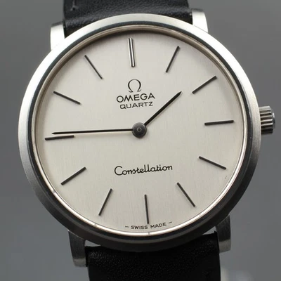 [NEAR MINT] Vintage OMEGA Constellation Cal.1330 Silver 33mm Men's Qz Watch U817 - Image 1 of 4