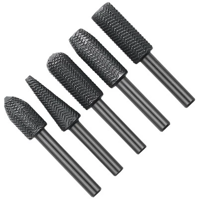 Brand New For Metal Derusting Rotary Rasp File 5Pcs Set Power Tools Rotary Tools - Image 1 of 4