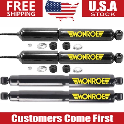 For 1979 1980 1981 1982 1983 Toyota Pickup Front Rear Monroe Shocks Set of 4 - Image 1 of 4