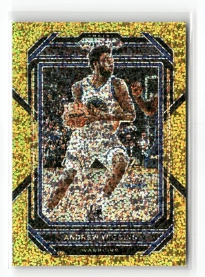 2022–23 Panini Prizm No114 призмы Эндрю Уиггинса золотой блеск No/24 - Изображение 1 из 2