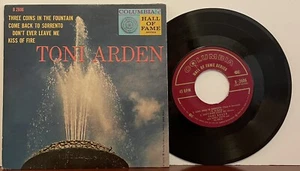 TONI ARDEN w/Percy Faith & His Orchestra 1959 ZEP44160 7" EP 45RPM Ultrasonic EX - Picture 1 of 2