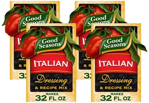Italian Dressing & Recipe Seasoning Mix, 4 Count Packets - Picture 1 of 12