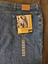 LEE Blue Jeans 54 x 32 Men's Regular fit, Straight Leg, Big & Tall NWT