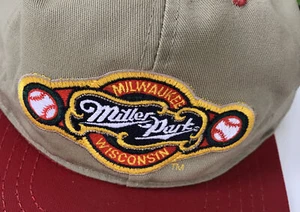 2002 Milwaukee Brewers Miller Park Strapback Cap Hat Adult Teamsters Local 200 - Picture 1 of 6