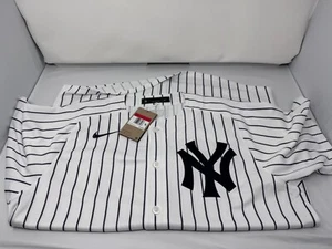 Nike Mens New York Yankees Aaron Judge #99 White Limited Vapor Jersey L *READ* - Picture 1 of 5