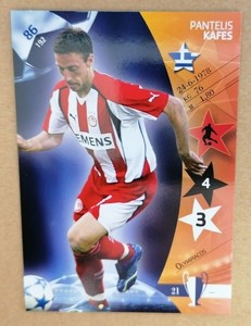 Panini - UEFA Champions League - 2007 - Pantelis Kafes - Olympiacos - # 86