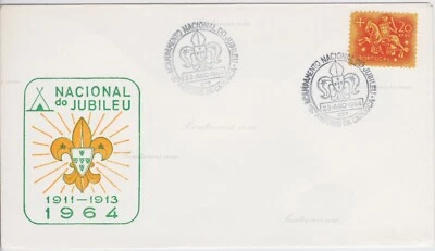 Cover Portugal, 1964. Santo Antonio da Charneca. National Jubilee Scouts Camp 19 - Image 1 of 3