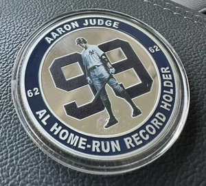 Aaron Judge New York Yankees Home Run Holder 55 MM coin - Picture 1 of 2