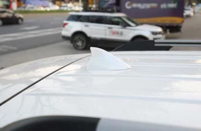 Paint White Shark Fin Antenna Receiver Cover Trim For Ford Explorer 2011-2019 - Image 1 of 4