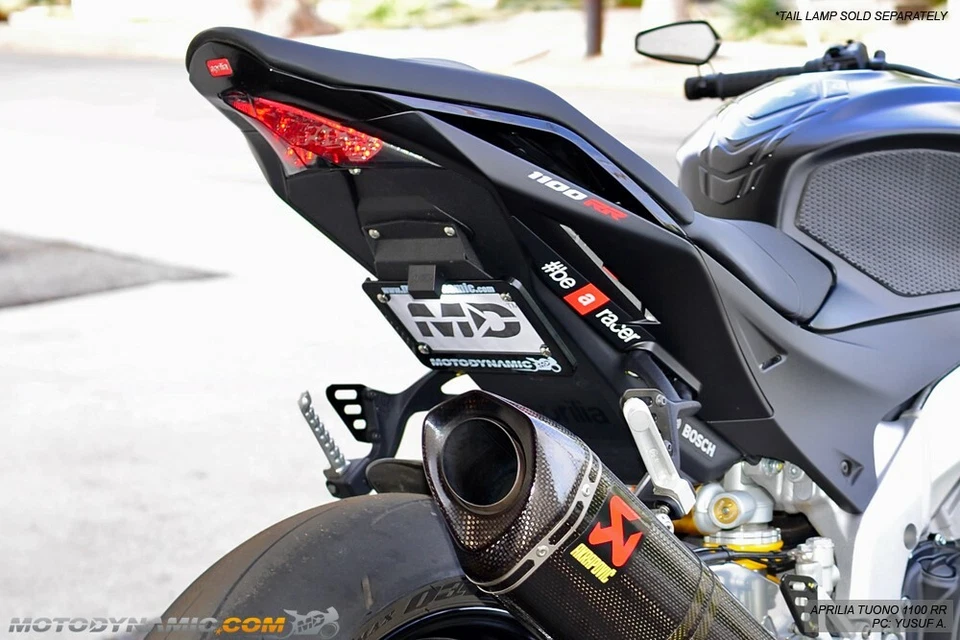 Fender Eliminator Low Profile Tucked Fits 2009-2020 Aprilia RSV4 11-20 Tuono - Image 1 of 4