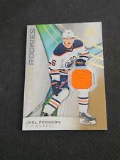 2019-20 UD SP GAME USED JOEL PERSSON #170 #ed 399/599 ROOKIE JERSEY RC
