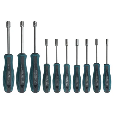 10pcs Screwdriver Set Socket Hex Torque Wrench Multitool Hex 3MM-9MM with Bag Nu - Image 1 of 4