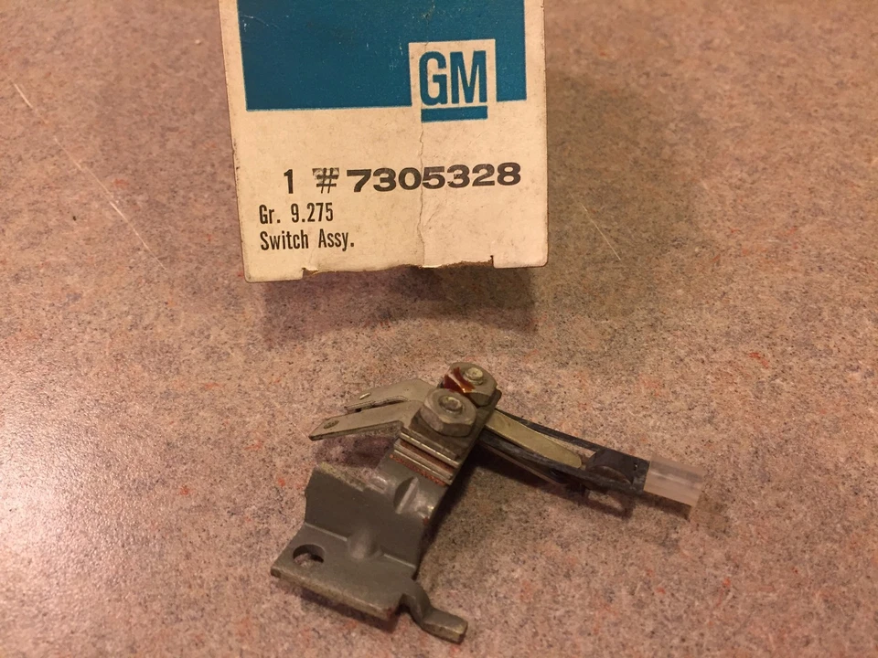 Pontiac Bonneville Grand Prix 1969 como nuevo GM A/C interruptor de control maestro 7305328 Foto 1 de 1