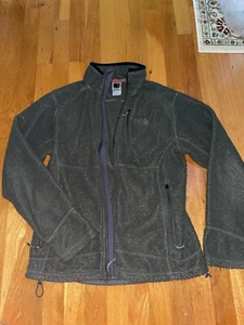 The North Face Womens Dark Forest Green Fleece Jacket Sz M - Picture 1 of 5