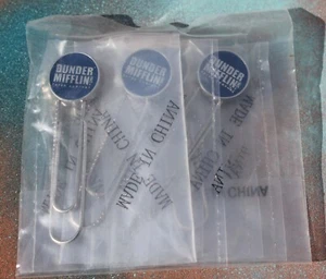 Clips de papel vintage The Office Dunder Mifflin, conjunto de 4 nuevos en paquete - Imagen 1 de 2
