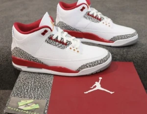 Size US11 - Jordan 3 Cardinal Red 2022 - Picture 1 of 6