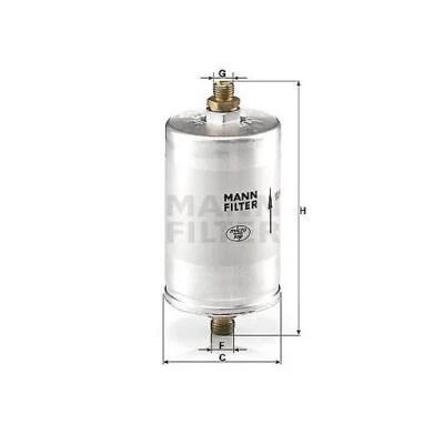 FILTRO COMBUSTIBLE WK 726/2 HOMBRE PARA PORSCHE Foto 1 de 4