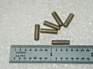 SET SCREW 6-32 X 7/16" CUP POINT ZINC 2 ALLOY STEEL - 50 pcs - Picture 1 of 1