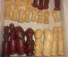 SET OF AFRICAN CHESS PIECES 1963 ANTIQUE REPRODUCTIONS LOOK NICE AND UNIQUE