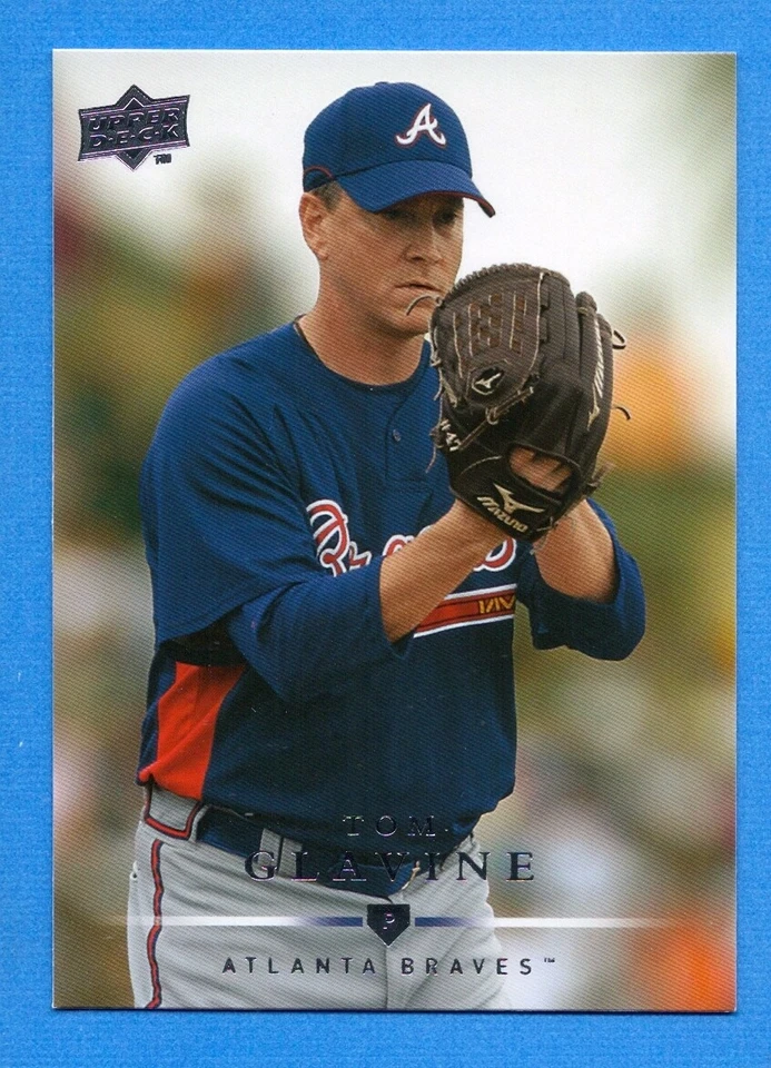 2008 Upper Deck #409 Tom Glavine Braves - Image 1 of 1