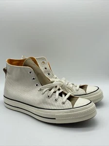 Converse Chuck 70 HI Men 9.5 Women 11.5 A00473c Desert Sand/Egret/Egret Shoes - Picture 1 of 9