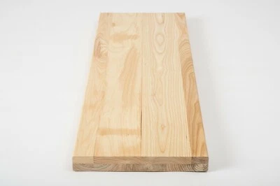 Treppenstufen Holzstufen Regalbrett Esche Select Natur 4cm Hartwachsöl Naturweiß - Bild 1 von 4