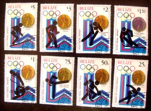 Lote de estampillas de Belice #D84 de los Juegos Olímpicos de Invierno de 1980 - Imagen 1 de 1