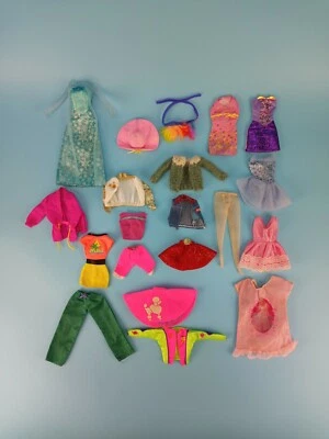 Mattel Años 80 90 Años 2000 Muñeca Barbie Ropa Lote De 20 Rockers Pjs Vestidos Chaquetas Foto 1 de 4