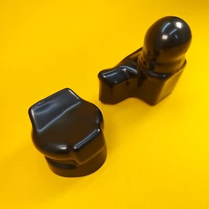 TowBall + couvercle de douille PVC noir pour balles d'attelage à bride 50 mm et douilles 7 ou 13 broches - Photo 1/10