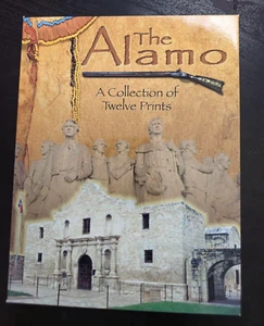 The Alamo San Antonio Historical Vintage Postcards SET OF 12 PRINTS - Picture 1 of 3