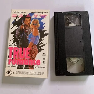 True Romance (VHS, 1993) Christian Slater, Patricia Arquette, Quentin Tarantino - Picture 1 of 5