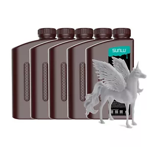 SUNLU 5KG ABS-Like/Starndard/Red Wax/Nylon-Like/Water Washable LCD/SLA Resin - Bild 1 von 70
