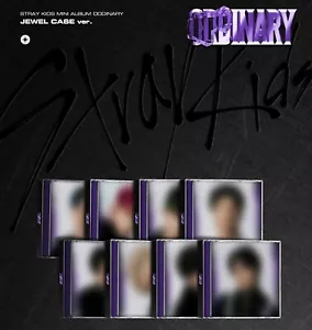 STRAY KIDS Mini Album ODDINARY Jewel Case Random Ver CD+Book+P.Card+Sticker+Gift - Imagen 1 de 4