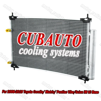 AC Condenser For 2008-2019 Toyota Corolla/ Matrix/ Pontiac Vibe/Scion iM tC Base Foto 1 de 4