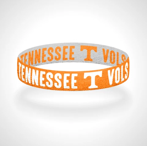 Reversible Tennessee Bracelet Wristband Go Vols Cover