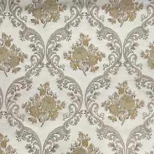 Brocade Jacquard Damask, 54" Wide, Upholstery Chairs Windows Crafts, By the Yard - Picture 1 of 9