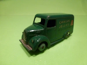DINKY TOYS 452 TROJAN 15CWT VAN - CHIVERS JELLIES - GREEN - FAIR - 455 - Picture 1 of 6