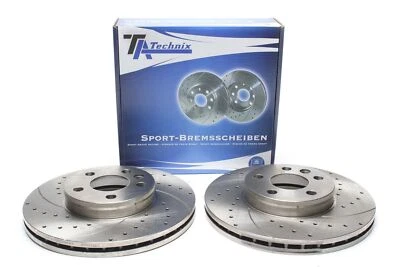 Ta-Technix Discos de Freno Deportivos Kit Eje - Ford Galaxy Alhambra Sharan T4 - Imagen 1 de 2