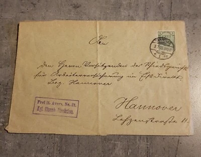 DEUTSCHES REICH COVER ENVELOPPE CIRCULED - Image 1 of 2