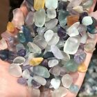 500g Natural Multi Color Flourite Crystals Tumble nuggets Chips Loose Gemstone
