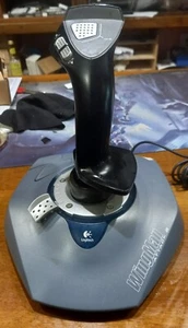 LOGITECH WINGMAN ATTACK 2 PC USB JOYSTICK FLIGHT STICK RETROGAME VINTAGE - Foto 1 di 1