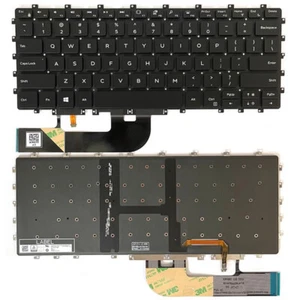 Teclado para computadora portátil Dell XPS 15 9575 Precision 5530 2 en 1 P73F con retroiluminación - Imagen 1 de 1